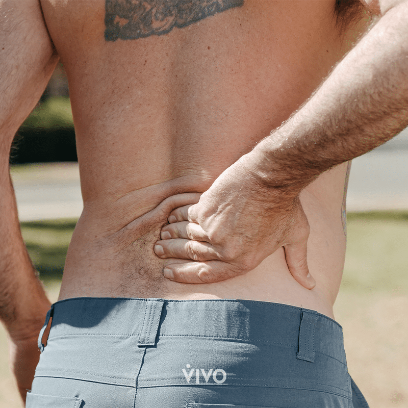 El dolor de espalda es un síntoma muy común de la enfermedad renal. 