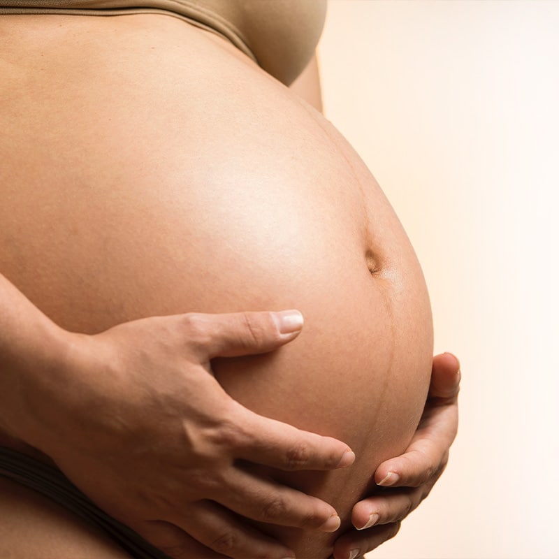 Prueba de reserva ovárica durante el embarazo.