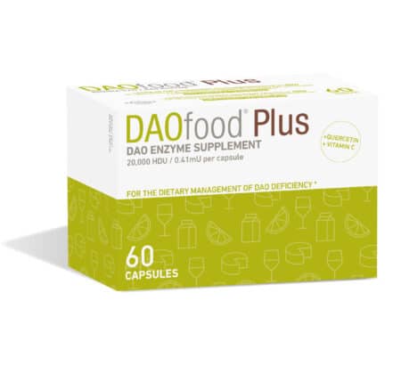 Suplemento de DAO para la salud gastrointestinal.